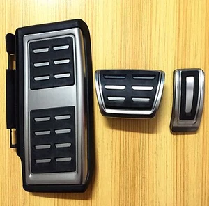 Gas Fuel Brake Footrest Pedal For VW Golf 7 VII GTI GTE GTD Jetta MK7 GLI 2019 - Picture 1 of 4