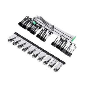 Telaio appendiabiti asciugatura negativo pellicola camera oscura 10 clip per 35 mm 120/125 - Foto 1 di 8