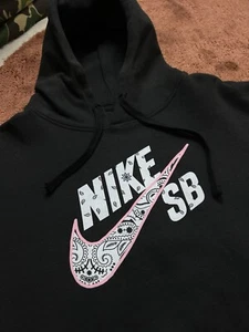 Felpa con cappuccio Travis Scott Cactus Jack x Nike SB nera M Max Air retrò Ape Off Futura - Foto 1 di 8