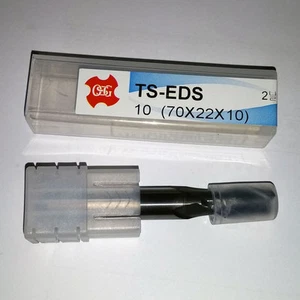 OSG Carbide End Mill,10MM X 10MM 2 FLUTE 70MM X 22 MM KOREA FREE SHIPPING - Picture 1 of 4