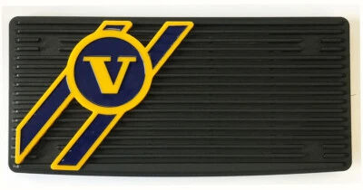 Salpicadero tablero altavoz delantero parrillas cubierta con emblema Volvo 240 244 245 negro Foto 1 de 4