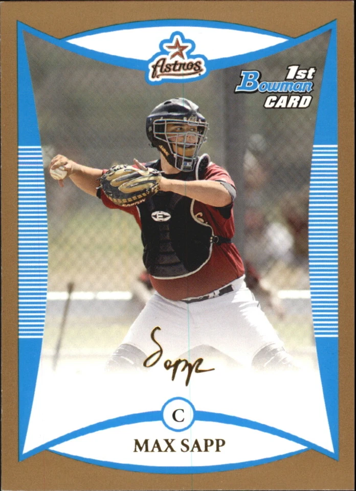 2008 Bowman Baseball "Prospects Gold" Insert Parallel Cards - Image 1 of 1