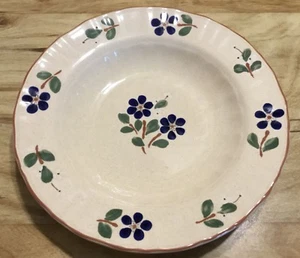 8 Mikasa Rimmed Soup Bowls Villa Capri Pattern - Picture 1 of 3