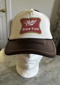 Vintage Killer High Tide Snapback Hat Trucker Surfer 70s 80s Beer Joke HG Brand - Picture 1 of 9