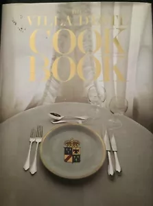 The Villa D'Este Cook Book 1990 Italy By Jean Dovoni Salvadore HC DJ 4th Print - Imagen 1 de 3