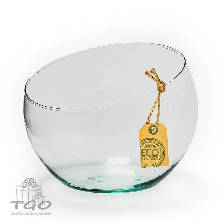 Tischdeko Glasvase aus Glas Höhe 16cm- 35221 - Bild 1 von 1