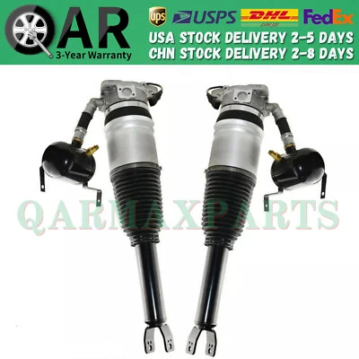 2X Puntales de suspensión neumática trasera izquierda derecha para Audi A8 S8 D3 4E Quattro 2002-2010 Foto 1 de 4