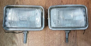 ARIS LODINE FOG LIGHTS ORIGINAL CHROME (UNTESTED AS-IS) UNCLEANED  - Bild 1 von 11