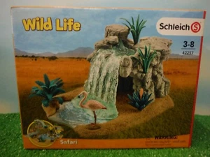 SCHLEICH WILD LIFE SAFARI WATERFALL #42257 *NEW* IN BOX - Picture 1 of 5