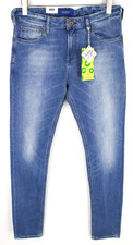 SCOTCH & SODA Skim W31/L34 Men Jeans Skinny Fit Washed Blue Cotton Stretch