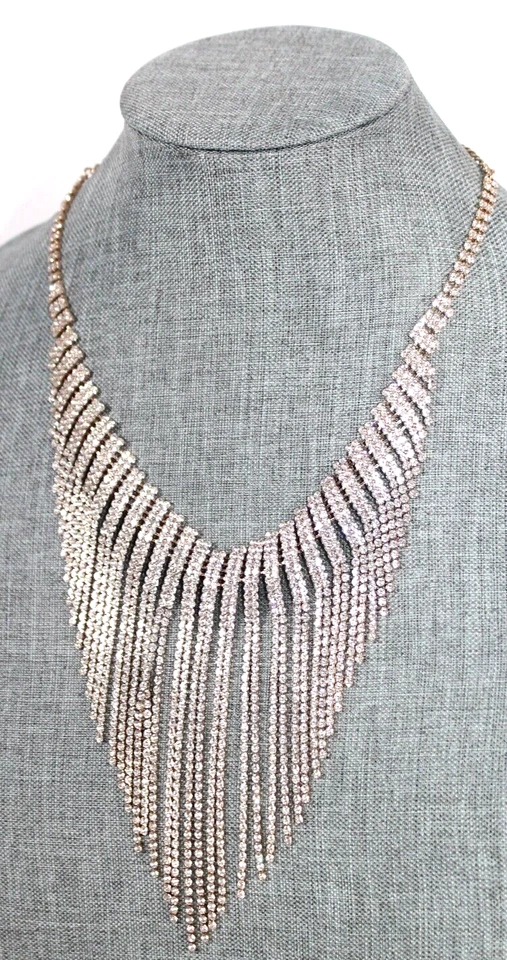 INC International Concept Collares Chapado en Oro Flecos Cristal Mujer Foto 1 de 1