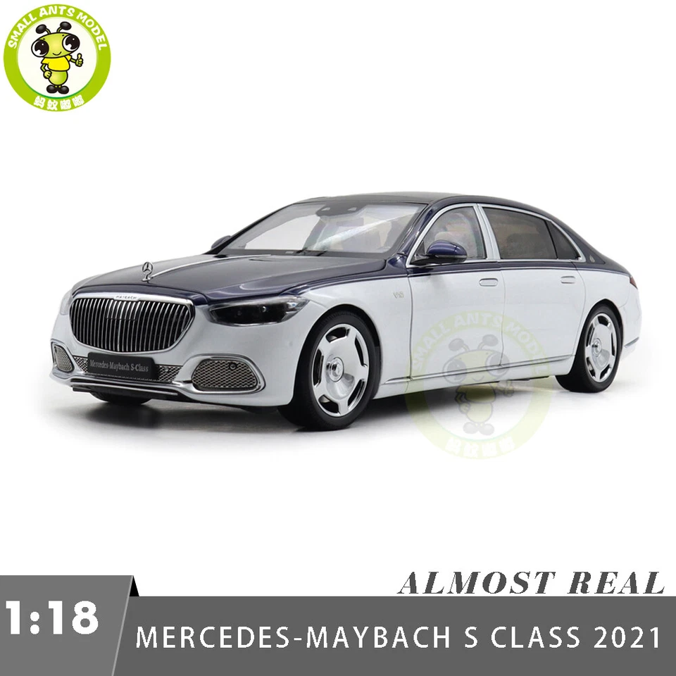 1/18 Benz Maybach S Class S680 2021 Almost Real 820126 Diecast Model Car Gifts - Image 1 of 4