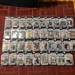 COLLEZIONE TRILOGIA ORIGINALE STAR WARS SET COMPLETO DI 39 FIGURE C10 - Foto 1 di 22
