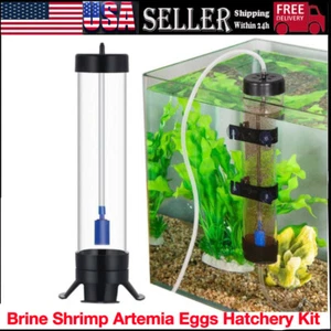 Brine Shrimp Artemia Eggs Hatchery Kit Aquarium Incubator Hatcher For Fish Tank - Picture 1 of 16