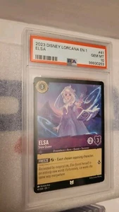 Disney Lorcana Elsa Snow Queen 41/204 Non-Foil PSA 10 Gem Mint 2023 - Picture 1 of 2