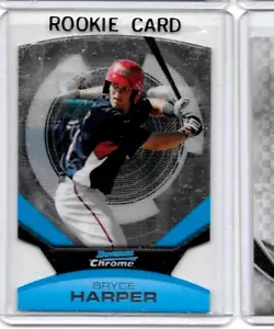 Bryce Harper 2011 Bowman Chrome Futures #1 troquelado - Imagen 1 de 1