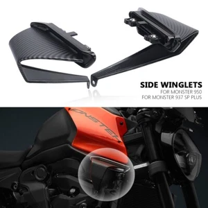 Motorrad Winglet Side Wing Protection Fit To Ducati Monster 937 SP Plus 950 21- - Bild 1 von 10