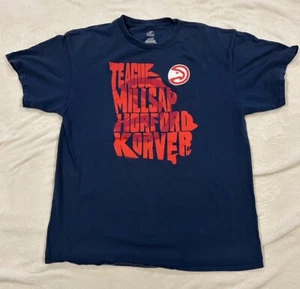 Atlanta Hawks Teague Milsap Horford Korver Shirt Herren XL Magestic - Bild 1 von 4