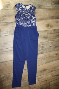 toller blauer Jumpsuit von Bodyflirt in Gr. S ** TOP** - Bild 1 von 3