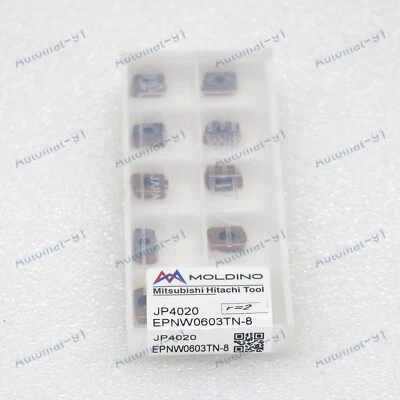 10PCS/Box New Hitachi CNC Blade EPNW0603TN-8 JP4020 FREE SHIP - Image 1 of 4
