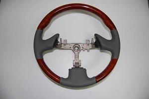 JDM Toyota Aristo JZS 160 161 16 Early model Wood steering Gray leather GS300 B - Picture 1 of 3