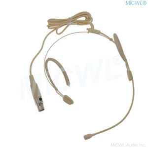 BM28 Dual Ear Headset Microphone Mic For Shure Wireless TA4F mini XLR MiCWL - Picture 1 of 6