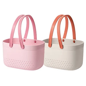 Toiletry Basket Shower Organizer With Handles Bath Storage Baskets For Bathroom - Picture 1 of 14