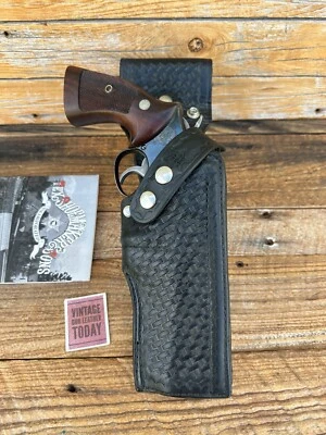 Funda de competición Tex Shoemaker 67 K cesta de cuero giratoria para revólver S&W K Foto 1 de 3