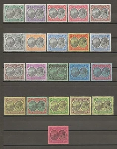 DOMINICA 1923/33 SG 71/91 NUOVO DI ZECCA - Foto 1 di 2
