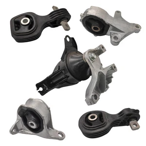 5pc Motor Mount Set for 12-14 Honda CRV (2.4L 4-cyl) FWD AWD - Engine Mount Kit - Picture 1 of 6