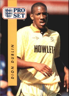 1990-91 Pro Set England #319 Dion Dublin  - Image 1 of 2