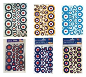 BECC Roundels & Military Markings Vinyl Model Decals Self Adhesive - Picture 1 of 20