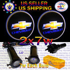 2x7w Cree Ghost Shadow Projector Logo LED Light Courtesy Door Step Chevrolet
