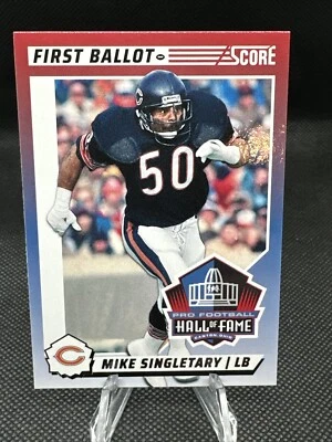 2024 Score - First Ballot #4 Mike Singletary - Image 1 of 2