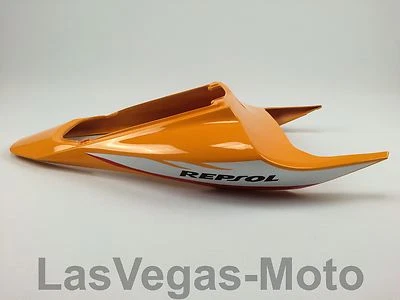 2007-2012 Honda CBR600RR tampa traseira do assento traseiro superior carenagem carroceria capuz Repsol - Imagem 1 de 4