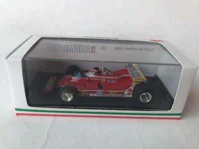 Brumm Ferrari 312 T5 #2 Gilles Villeneuve GP Monaco 1980 1/43 R577-CH - Immagine 1 di 2