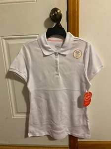 NEW WOMEN'S/ JUNIORS SIZE SMALL 3-5 WONDER NATION SCHOOL UNIFORM POLO SHIRT - Picture 1 of 9