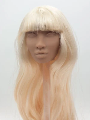 Moda realeza Amapola Parker Amiga Darla Daley Cabello Rubio Desarraigado Muñeca Cabeza Foto 1 de 4