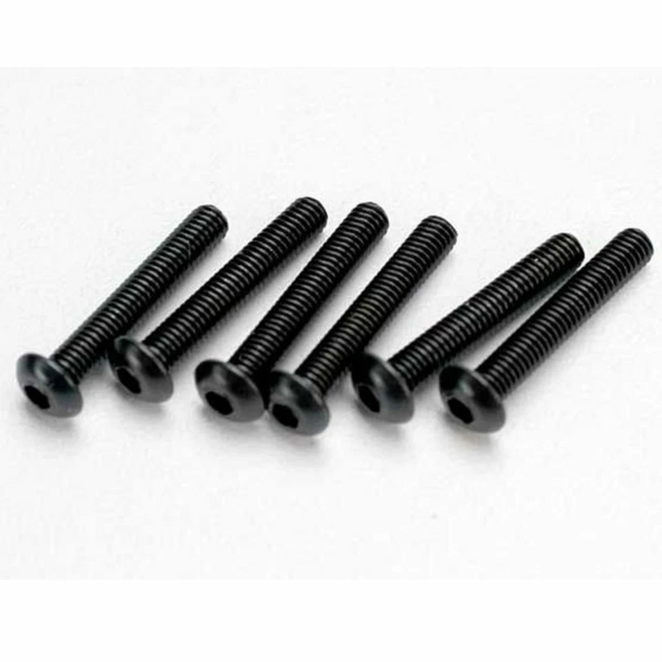 Traxxas TRX2583 Vis À Tête Ronde Hexagonale 3 X 18 Mm 6 Pièces - Photo 1/1