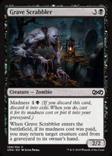 MTG 2018 GRAVE SCRABBLER - ZOMBIE CREATURE - Magic Gathering card
