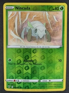 Nincada - 013/185 - Spada e Scudo Pokemon Holo inverso comune: Vivid Voltage - Foto 1 di 2