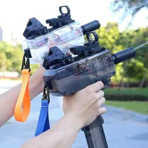 Transparent Fully Automatic Water Pistol- High-Pressure Large -Capacity Spray - Picture 1 of 20