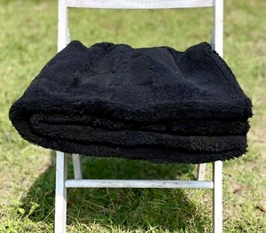 Merino Lammfelldecke ca. 200x160 cm Schaffelldecke Felldecke Auflage skin pelz - Bild 1 von 5