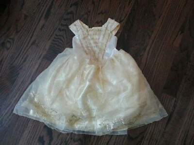 Disney Store Disfraz de Bella Princesa Niña La Bella y la Bestia ~ Talla 3 ~ En muy buen estado Foto 1 de 4