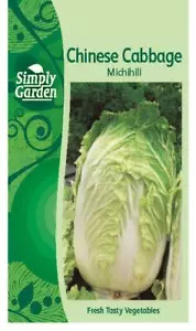Chinese Cabbage Seeds - 240 Michihili Vegetable Seeds - Fresh - Picture 1 of 1