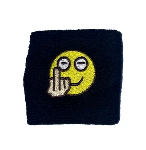 Überzieher Bremsflüssigkeitsbehälter Socke SMILE Mittelfinger Schweißarmband - Bild 1 von 2