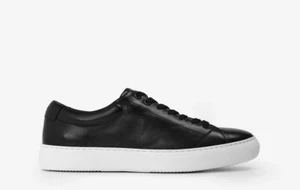 Hugo Boss Herren Sneaker Enlight Tenn Schwarz Turnschuhe - Größe 9 - Bild 1 von 8
