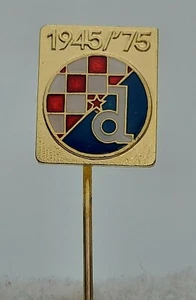 DINAMO ZAGREB 1945-1975 football club ( Croatia ) JUBILEE ENAMEL PIN by Ikom - Picture 1 of 2