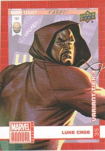 2020-21 Marvel Annual Trading Card Base Cover Variants #35 Luke Cage T3 - Picture 1 of 2