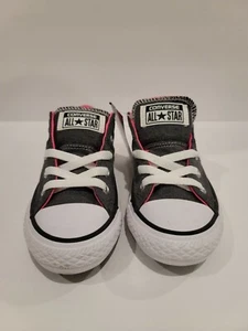 CONVERSE Classic All Star Low Gray Top Chuck Taylor Shoes Youth Sz TC12 - Picture 1 of 6